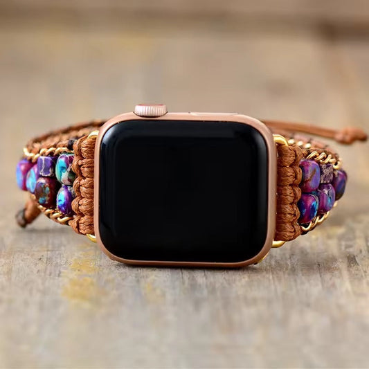 Alabaster Jasper Stretch Watch Strap