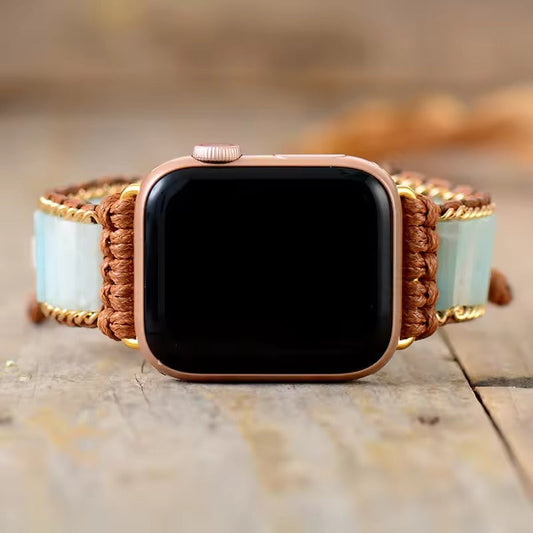 Veda Amazonite Stretch Watch Strap