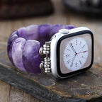 Divine Amethyst Stretch Watch Strap