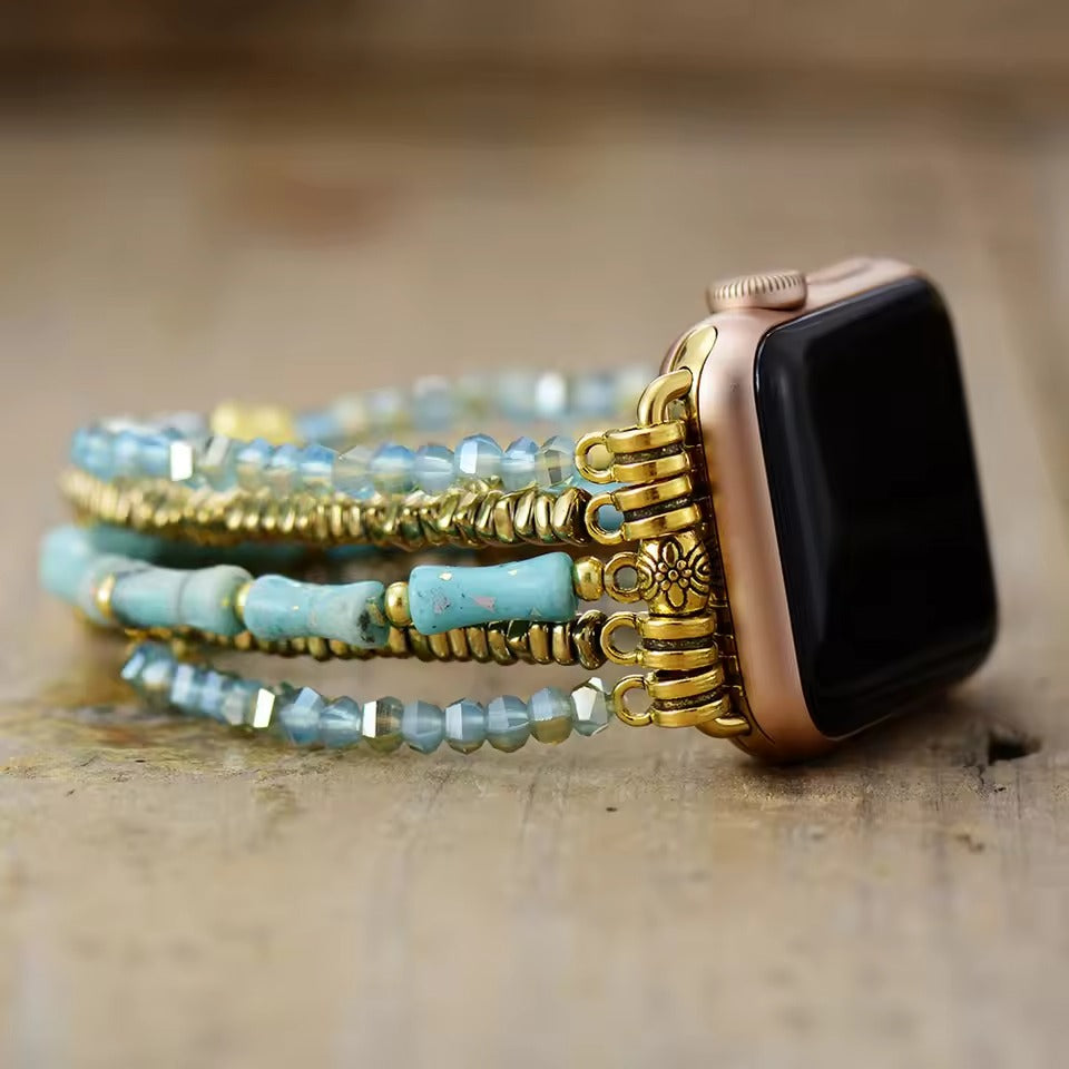 Island Jade Stretch Watch Strap