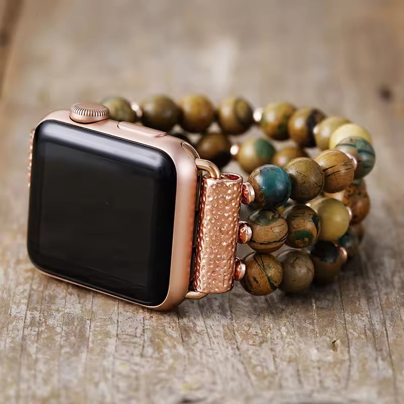 Mystic Moss Stretch Watch Strap