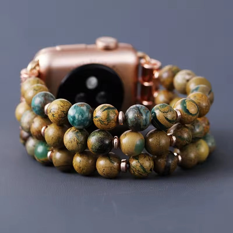 Mystic Moss Stretch Watch Strap