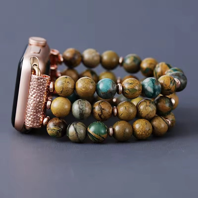 Mystic Moss Stretch Watch Strap