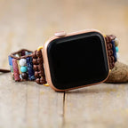 Prismatic Crystal Stretch Watch Strap