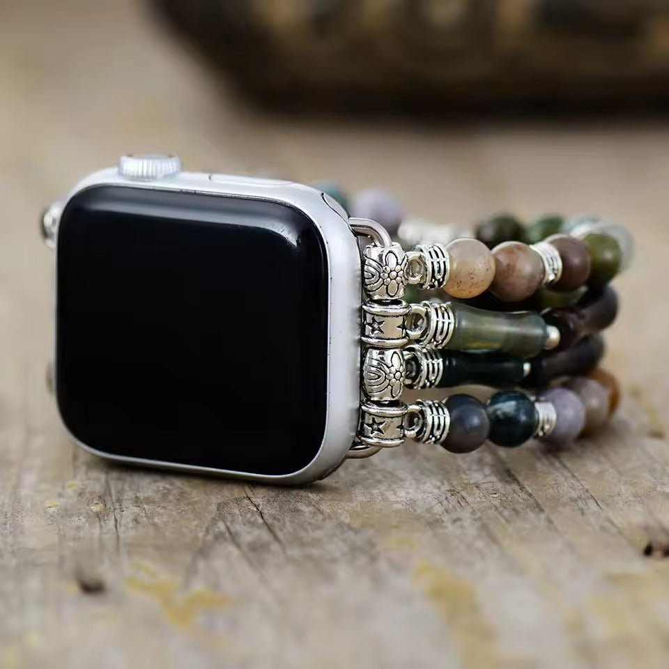 Relic Agate Stretch Watch Strap