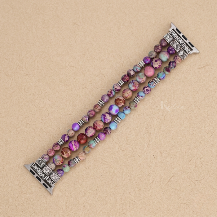 Twilight Jasper Stretch Apple Watch Strap